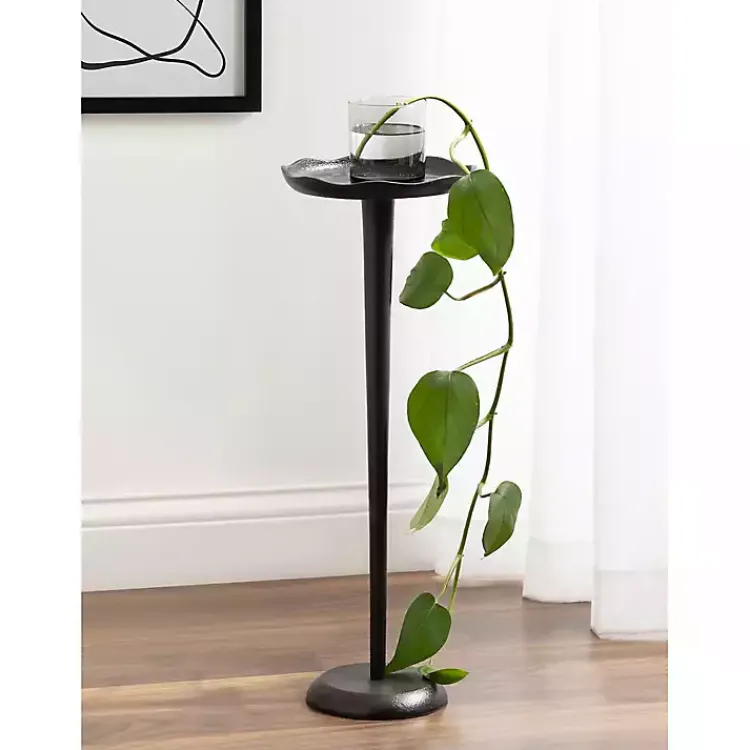 Accent & End Tables-Kirklands Home Metal Alicia Accent Table Black