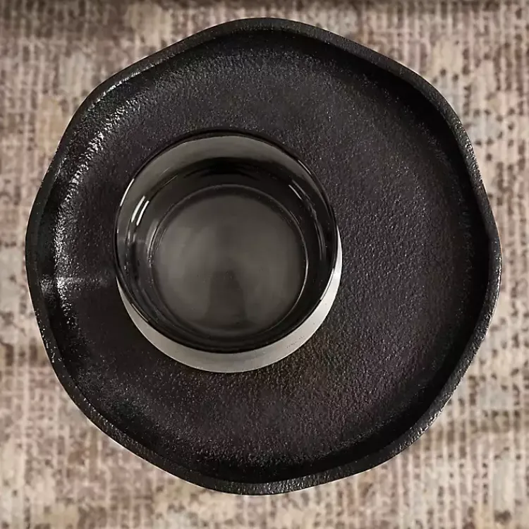 Accent & End Tables-Kirklands Home Metal Alicia Accent Table Black