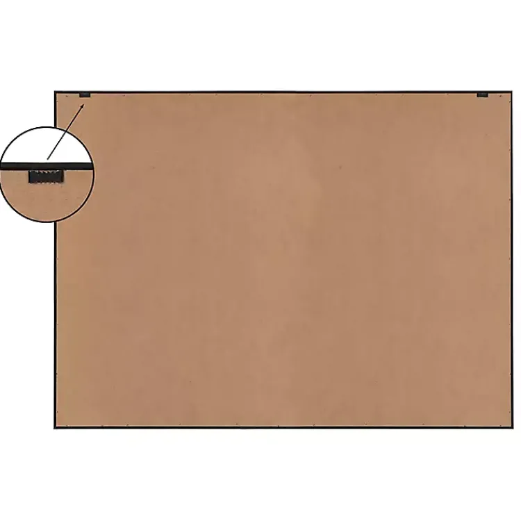 Canvas Art-Kirklands Home Neutral Highland Cow Framed Canvas Print, 28x38 Brown