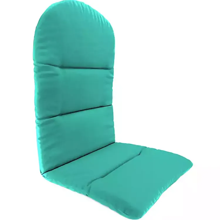 Outdoor Cushions & Pillows-Kirklands Home Turquoise Outdoor Adirondack Cushion Blue