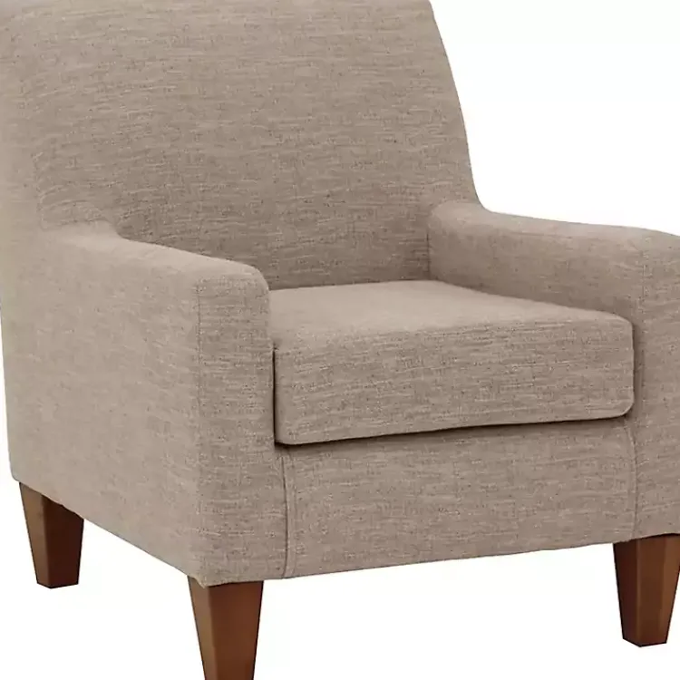Accent Chairs-Kirklands Home Blush Fynn Upholstered Accent Chair Pink