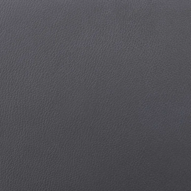 Bar Stools & Counter Height Stools-Kirklands Home Faux Leather Tyler Swivel Bar Stool Gray