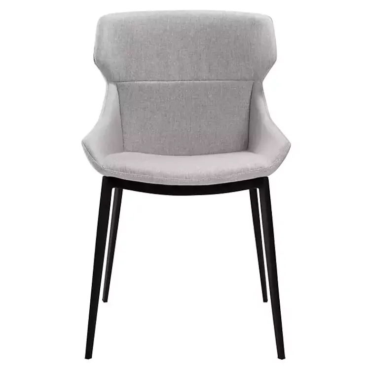 Dining Chairs-Kirklands Home Light Kenna Dining Chairs, Set of 2 Gray