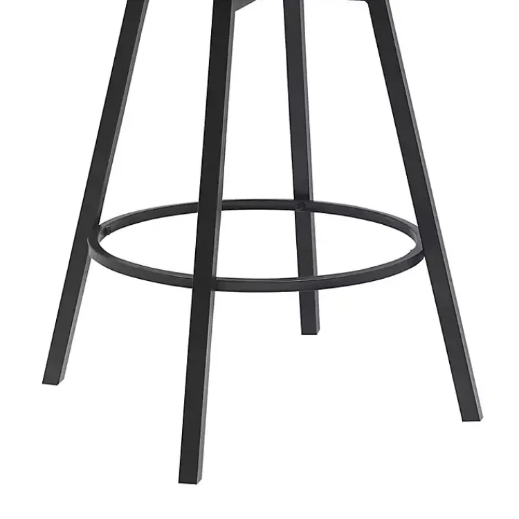 Bar Stools & Counter Height Stools-Kirklands Home Athena Swivel Counter Stool Blue