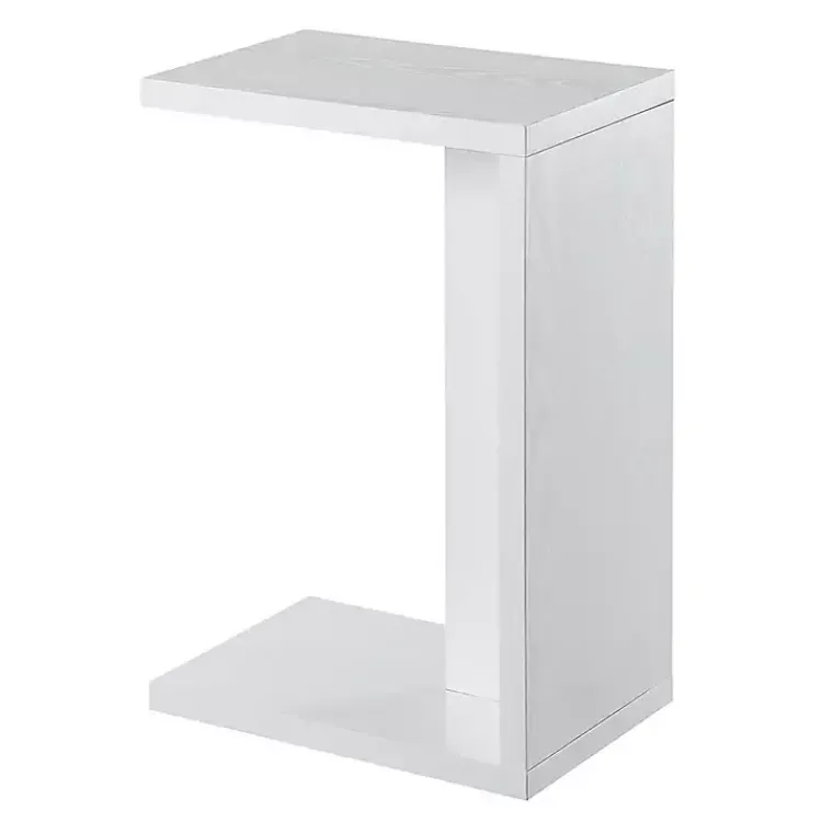 Accent & End Tables-Kirklands Home Wakefield C-Table White