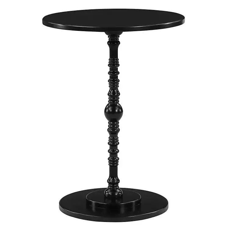 Accent & End Tables-Kirklands Home Santel Spindle Accent Table Black