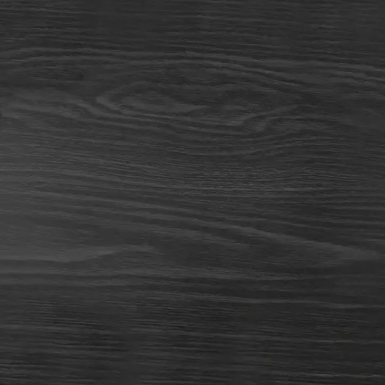 Cabinets & Sideboards-Kirklands Home Graphite Double Door Reeves Cabinet Black