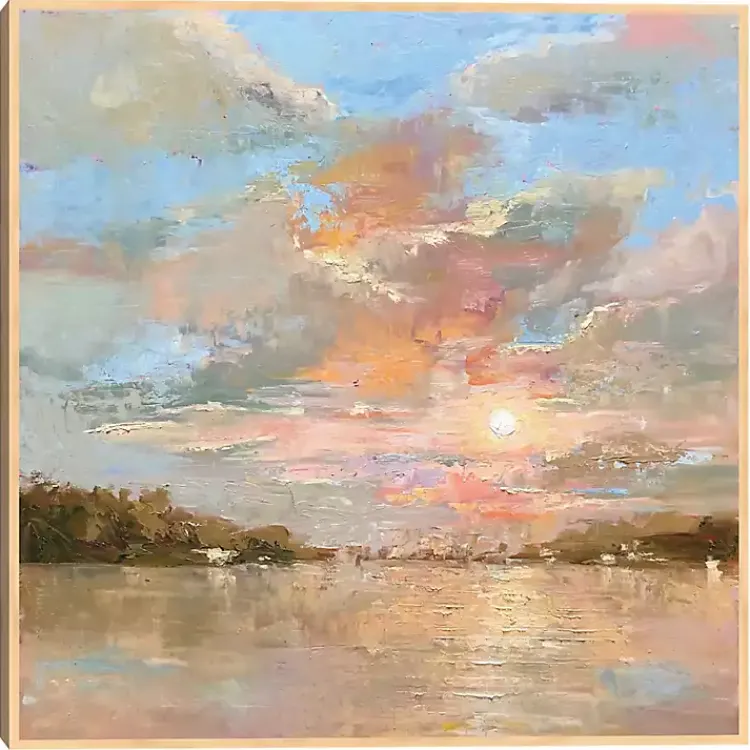 Canvas Art-Kirklands Home Heavenly Glow Framed Canvas Art Print