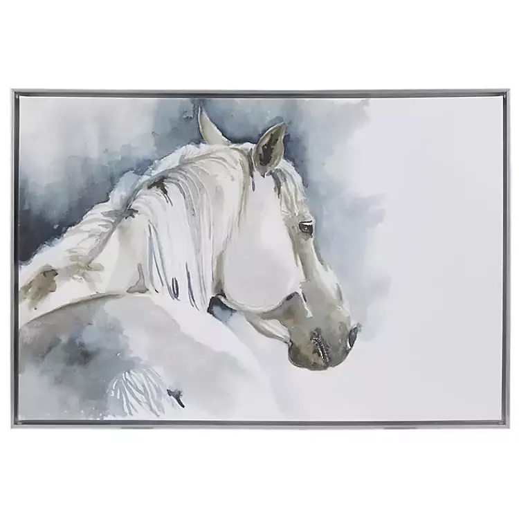 Canvas Art-Kirklands Home Derby Hand Embellished Horse Framed Canvas Print