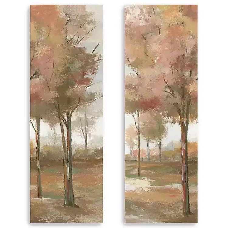 Canvas Art-Kirklands Home Pastel Meadow Canvas Art Prints, Set of 2 Brown