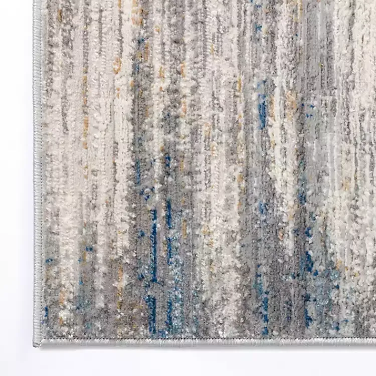 Area Rugs-Kirklands Home Gray Claire Modern Runner, 2x8