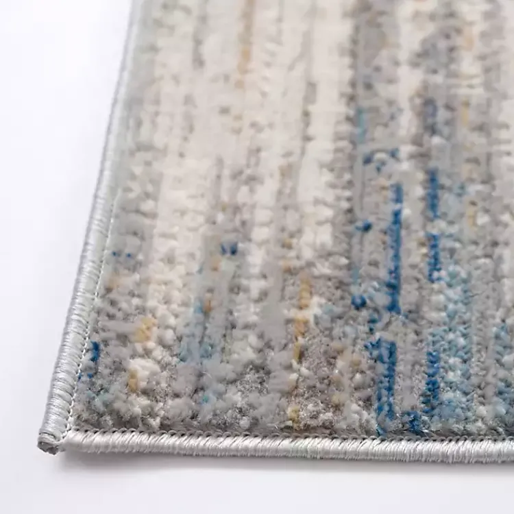 Area Rugs-Kirklands Home Gray Claire Modern Runner, 2x8