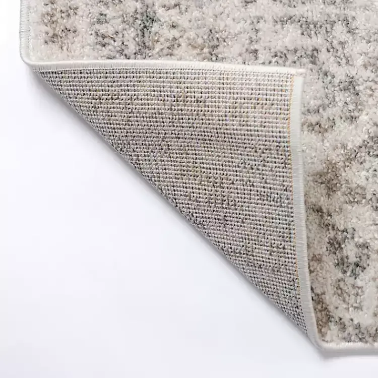 Area Rugs-Kirklands Home Cream Winn Medallion Runner, 2x8 Ivory