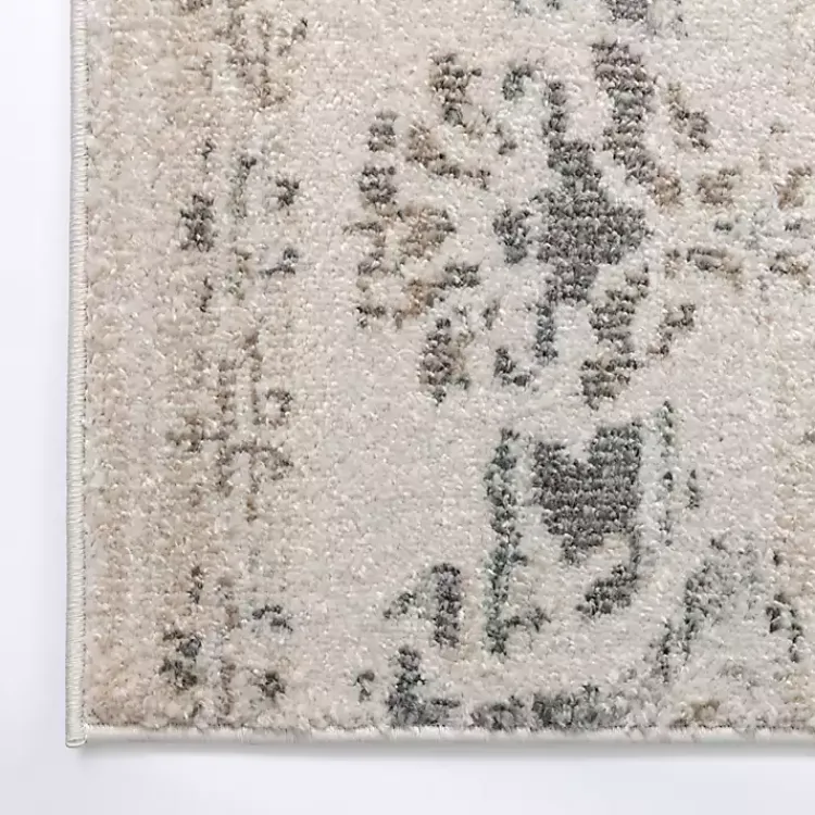 Area Rugs-Kirklands Home Cream Winn Medallion Area Rug, 7x10