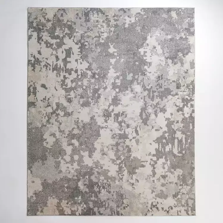 Area Rugs-Kirklands Home Gray and Cream Wray Modern Area Rug, 7x10