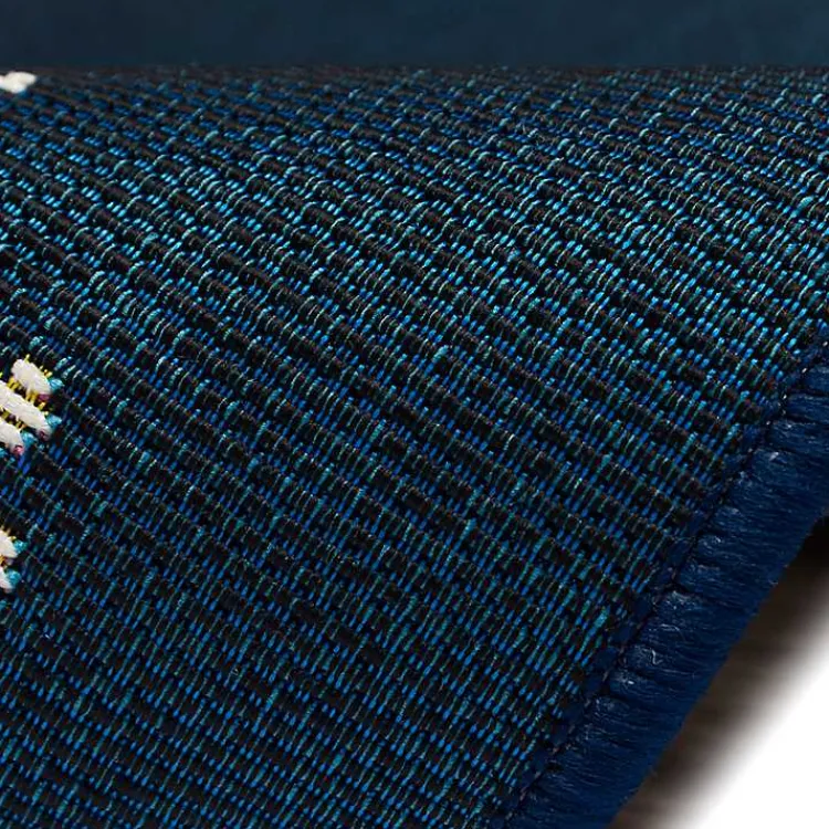 Outdoor Rugs-Kirklands Home Navy Blue Coral Indoor/Outdoor Rug, 2x3