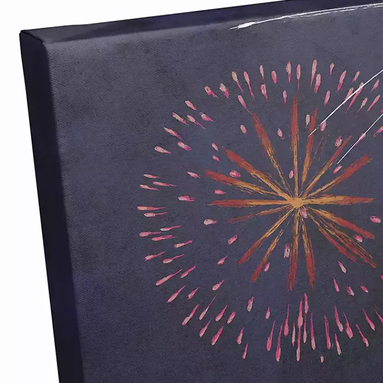 Canvas Art-Kirklands Home Patriotic Puppy Pickup Canvas Art Print