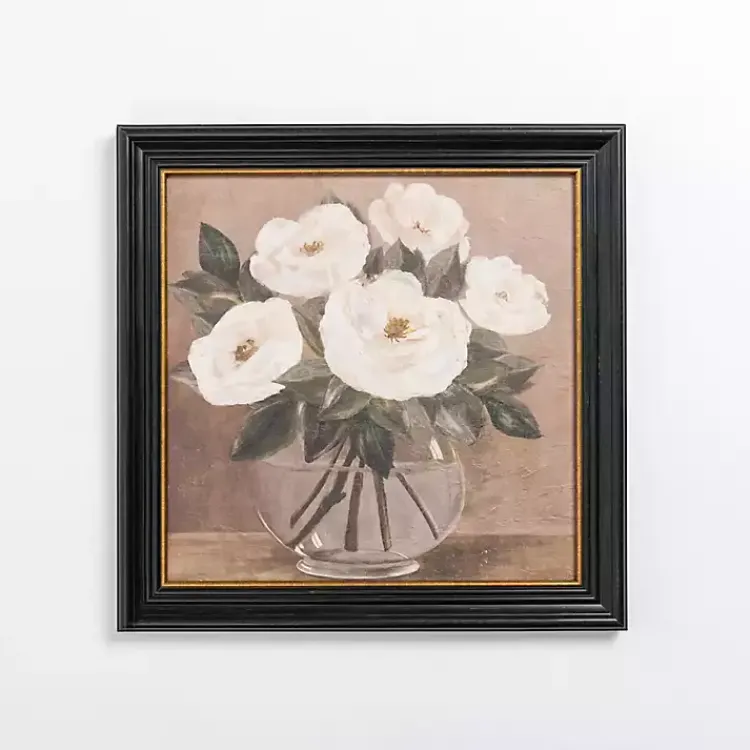 Framed Art-Kirklands Home Magnolia Vase Framed Art Print