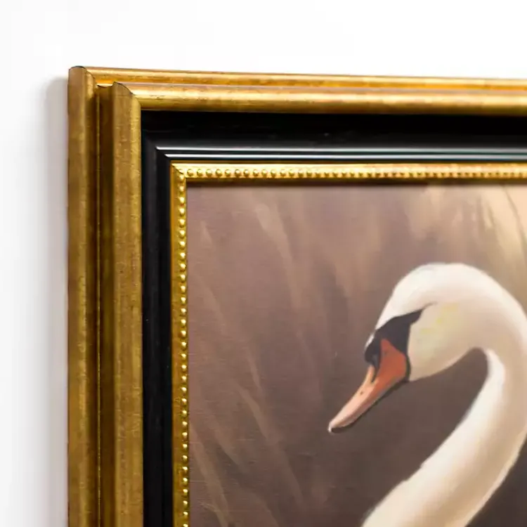 Framed Art-Kirklands Home Swan Lake Framed Art Print