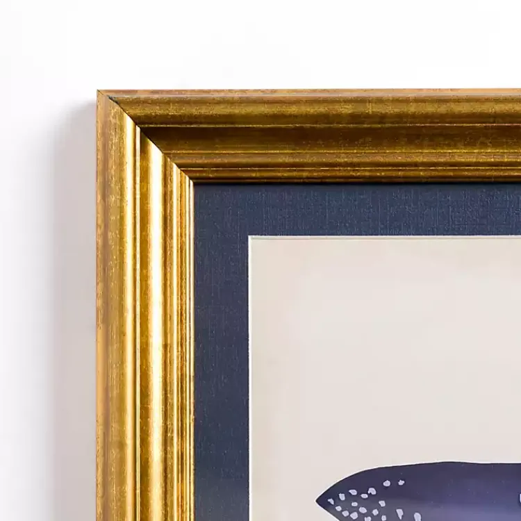 Framed Art-Kirklands Home Blue Stingray Framed Art Print