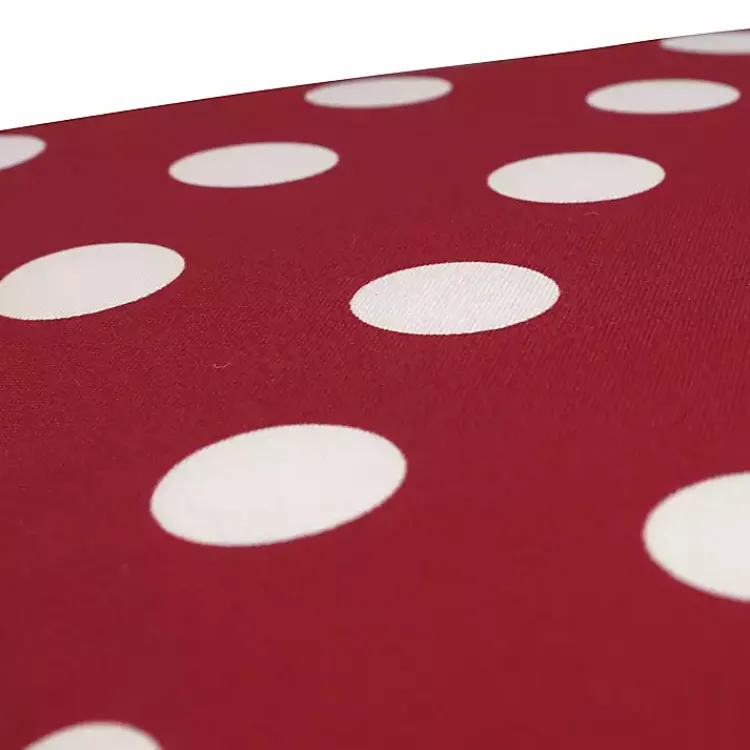 Outdoor Cushions & Pillows-Kirklands Home Red & White Polka Dot Outdoor Cushions, Set of 2