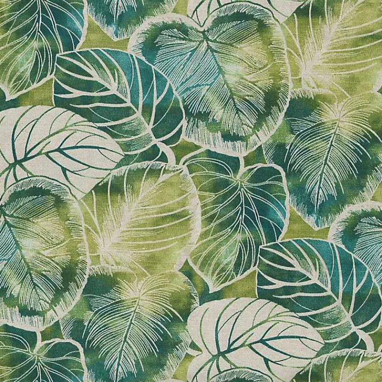 Outdoor Cushions & Pillows-Kirklands Home Green Lagoon Outdoor Chair Cushion