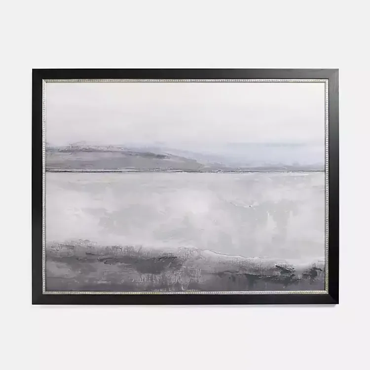 Framed Art-Kirklands Home Peaceful Abstract Framed Art Print Gray