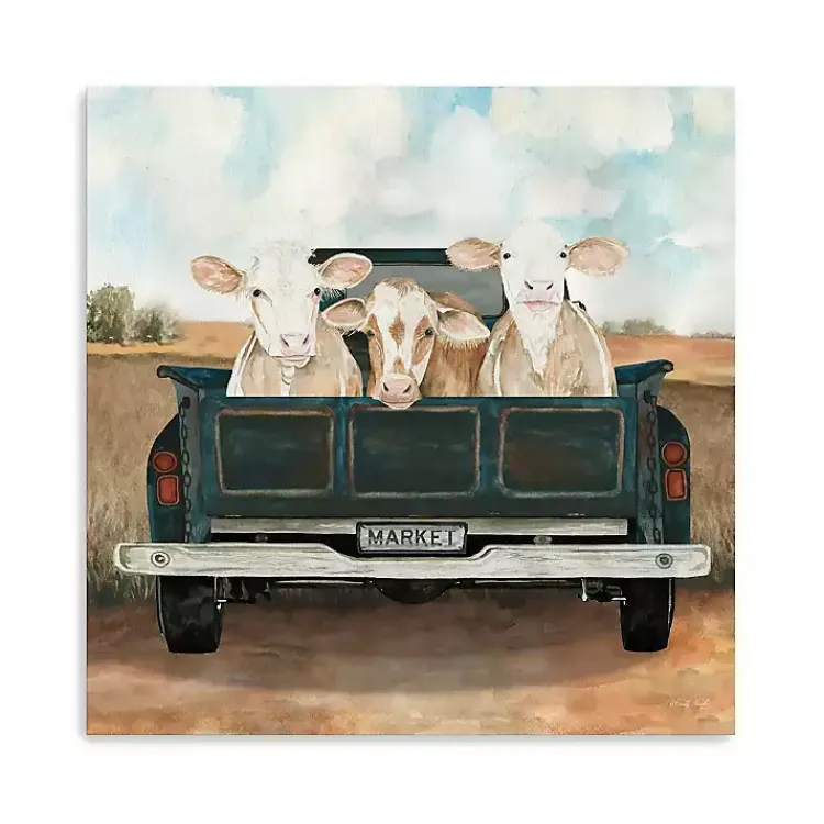 Canvas Art-Kirklands Home Along for the Ride Canvas Art Print, 40x40 in. Multi