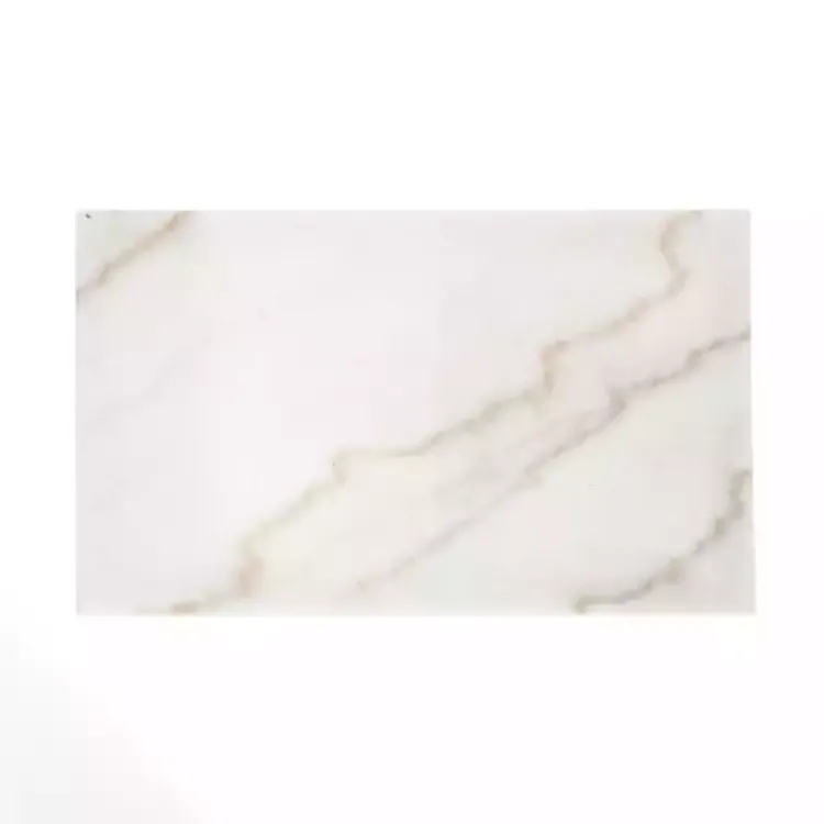 Accent & End Tables-Kirklands Home Marble Nesting Accent Tables, Set of 2 White