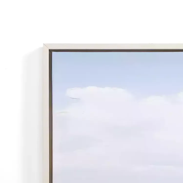 Canvas Art-Kirklands Home Quiet Wave Framed Canvas Art Prints, Set of 4