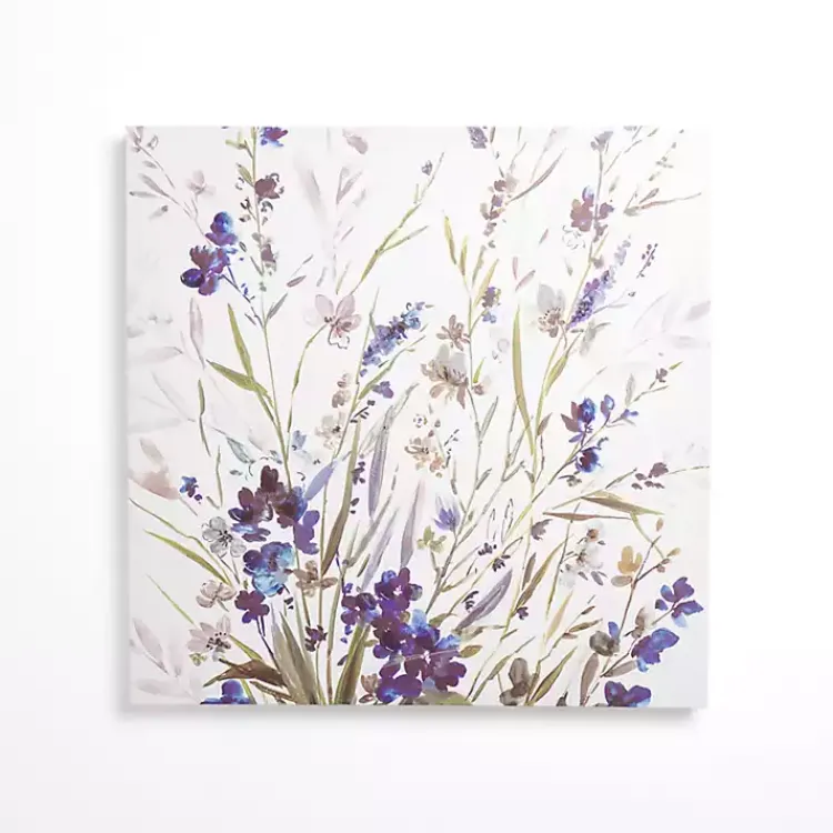 Canvas Art-Kirklands Home Blue Wildflowers I Canvas Art Print