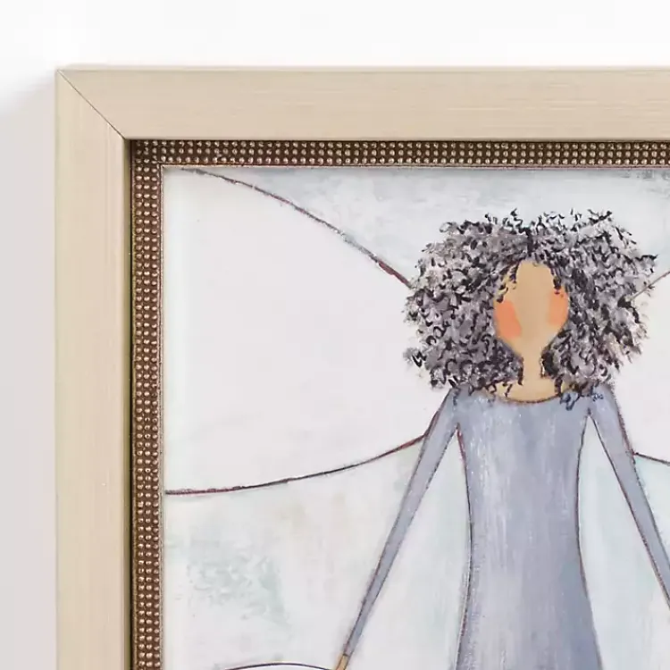 Framed Art-Kirklands Home Faith Angel Framed Art Print