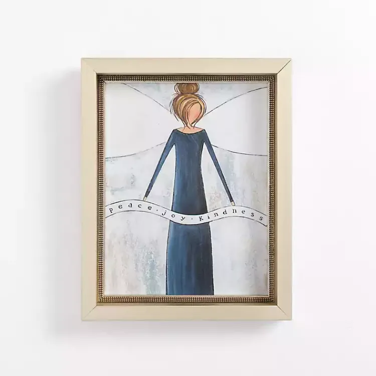Framed Art-Kirklands Home Peace Angel Framed Art Print