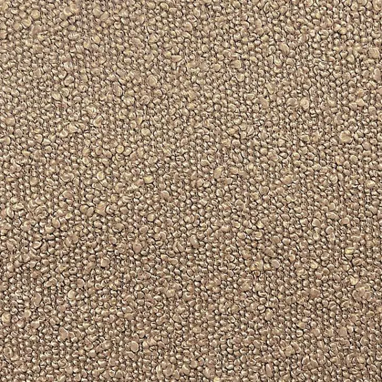 Benches & Ottomans-Kirklands Home Boucle Upholstered Wood Leg Bench Brown