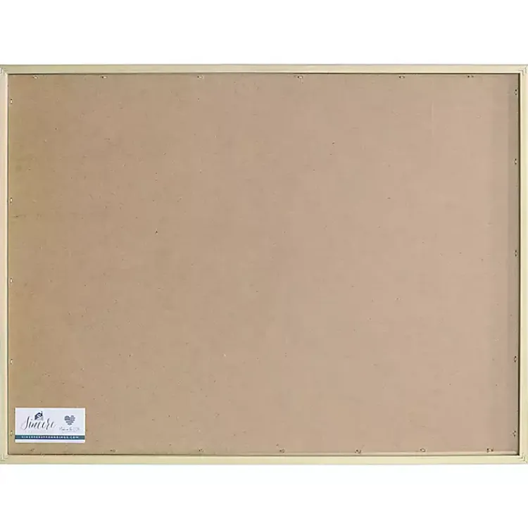 Framed Art-Kirklands Home Floral Field Framed Art Print Green