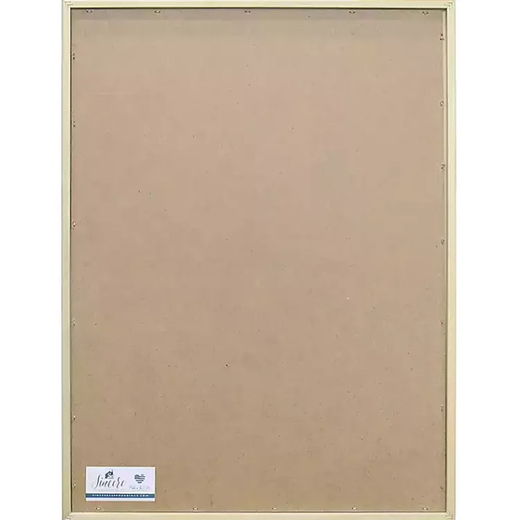 Framed Art-Kirklands Home Floral Bike Basket Framed Art Print