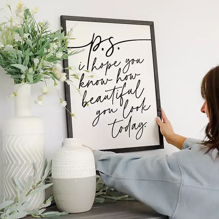 Wall Quotes & Signs-Kirklands Home Hope You Know Framed Wall Plaque