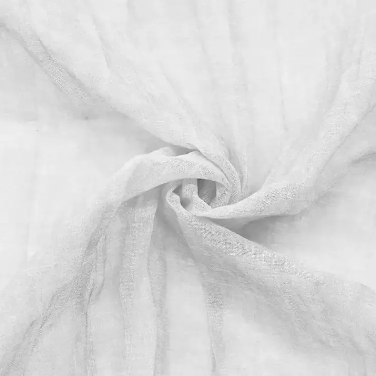 Curtains & Drapes-Kirklands Home Paloma Curtain Panel, 84 in. White