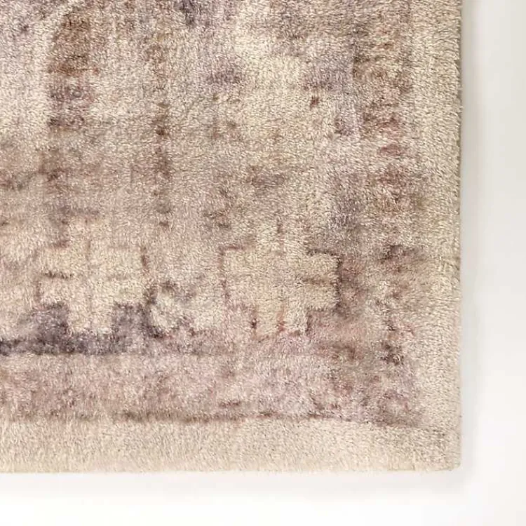 Area Rugs-Kirklands Home Bone Rosette Area Rug, 7x9