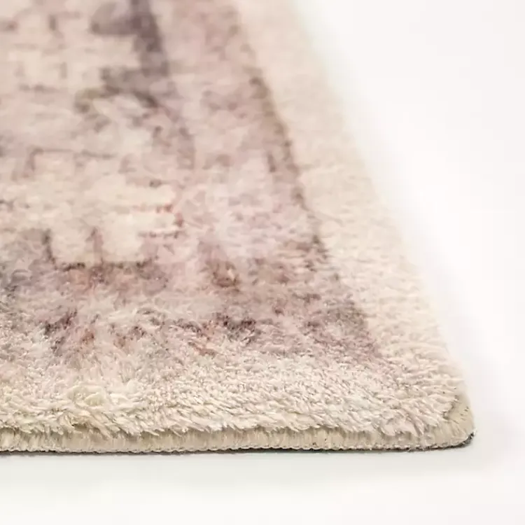 Area Rugs-Kirklands Home Bone Rosette Area Rug, 7x9