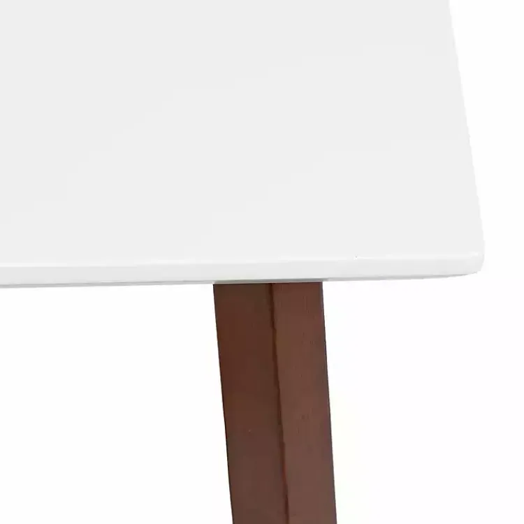 Console Tables-Kirklands Home and Walnut Olivia Console Table White