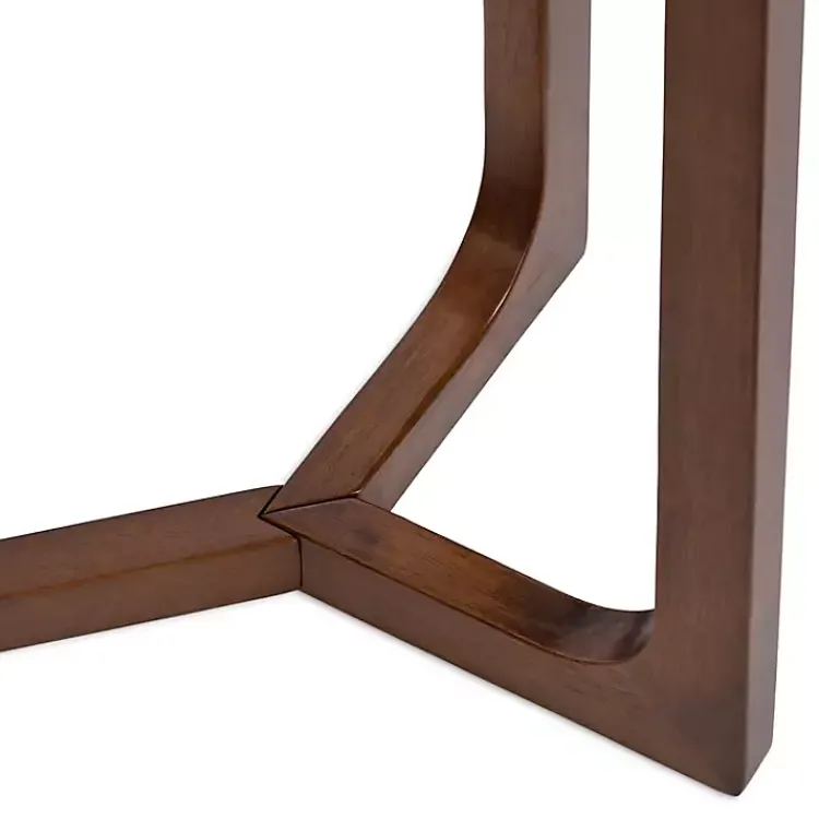 Console Tables-Kirklands Home and Walnut Olivia Console Table White