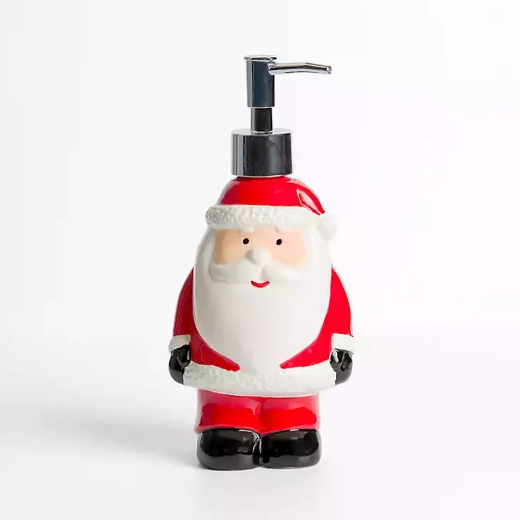 Kitchen Accessories-Kirklands Home Santa Claus Soap Dispenser