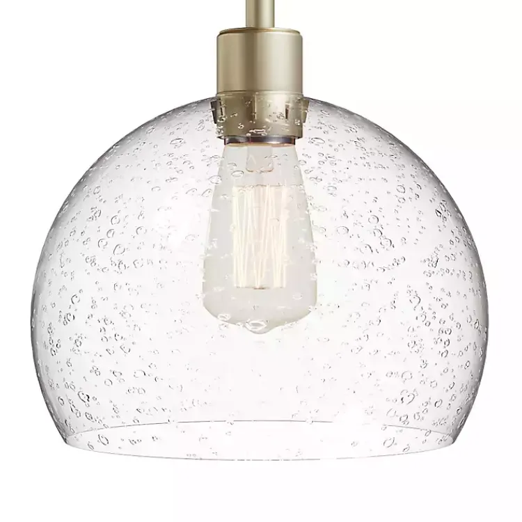 Floor Lamps-Kirklands Home Arch Metro Glass Globe Floor Lamp Gold