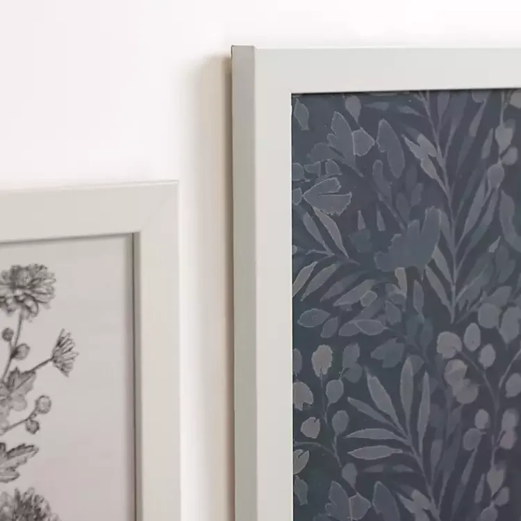 Framed Art-Kirklands Home Blue and White Framed Art 6-pc. Gallery Set