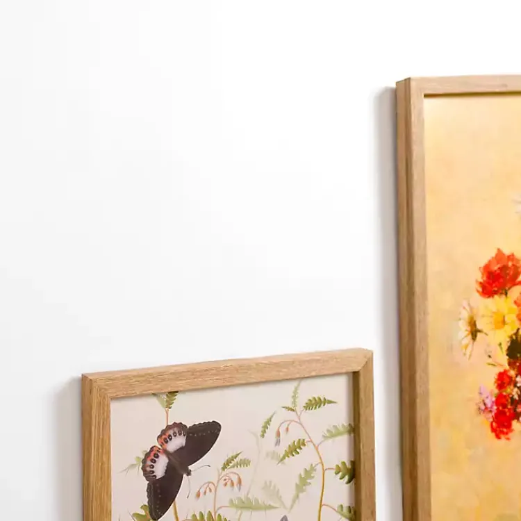 Framed Art-Kirklands Home Vintage Floral Framed Art 6-pc. Gallery Set Multi