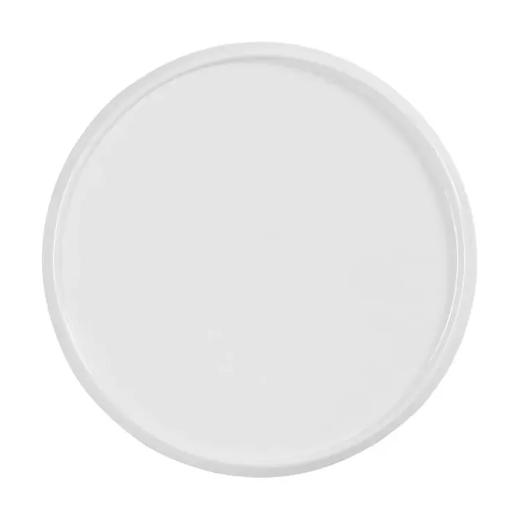 Accent & End Tables-Kirklands Home Round Metal Layla Accent Table White