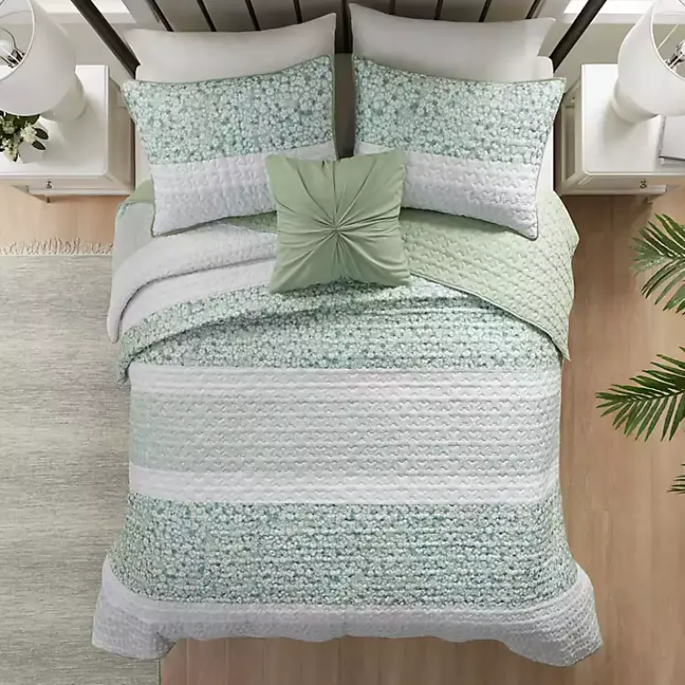 Quilts-Kirklands Home Madison Park Bloom 4-pc. California King Quilt Set