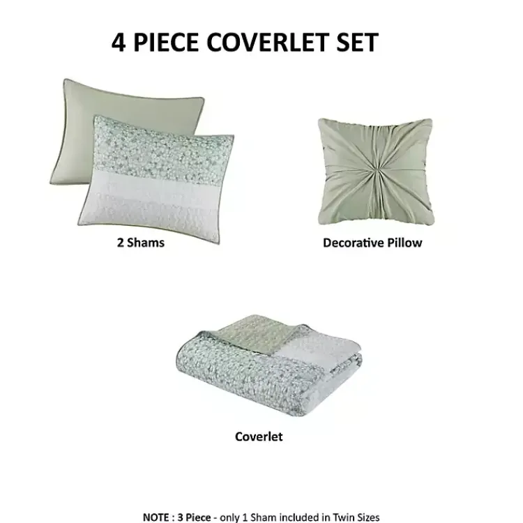 Quilts-Kirklands Home Madison Park Bloom 4-pc. California King Quilt Set