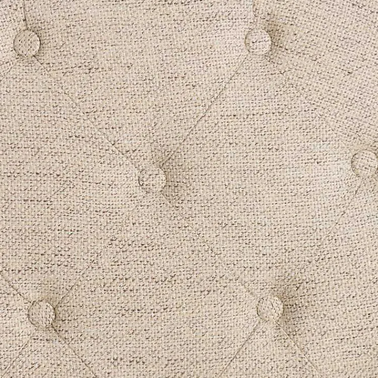 Accent Chairs-Kirklands Home Wheat Tufted Chair & Ottoman Set Tan